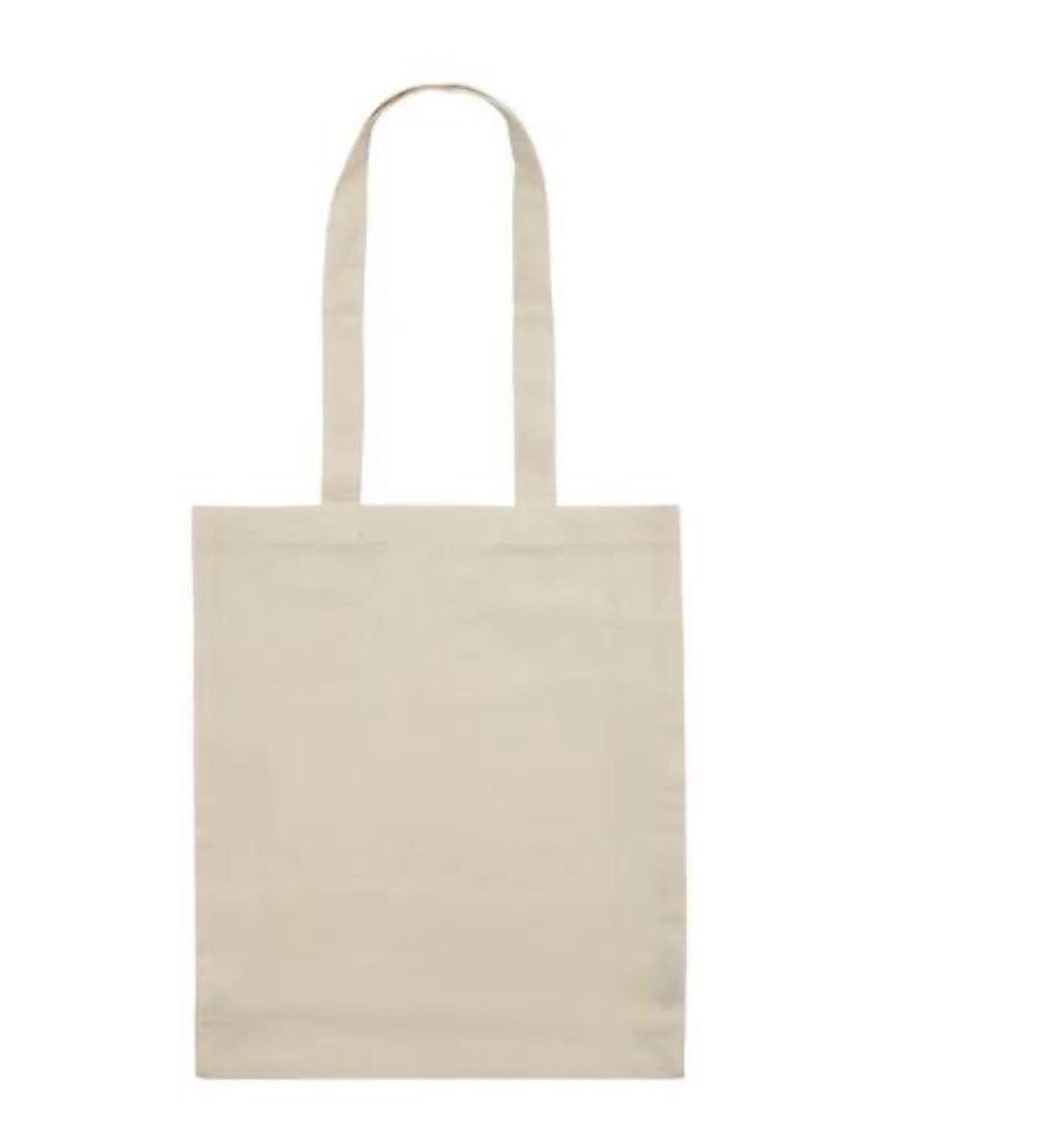 Tote bag de tela lista para personalizar